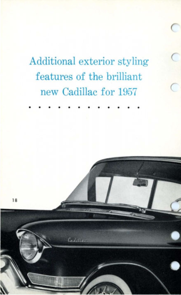 1957 Cadillac Salesmans Data Book Page 156